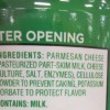 parmcheese-can First few ingredients look ok but it's the cellulose & potassium sorbate that are suspect for preservatives.