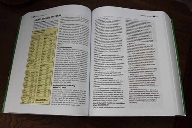 Here you can see the section that includes all the nutrition facts. 
