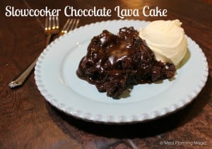 Love chocolate? This lava cake is SO easy you wonder why you never knew about making it in the slowcooker before!