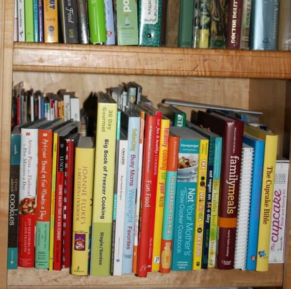 And another shelf. About half of the remaining third of books.