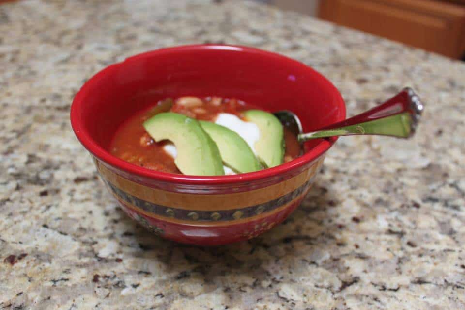 We all loved this chili--one that I tried for the New Recipe Challenge!