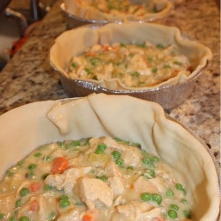 Homemade Freezable Chicken Pot Pie | mealplanningmagic.com | @mealplanmom