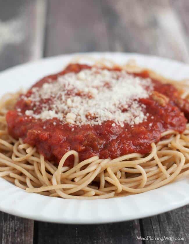 Slowcooker Homemade Spaghetti Sauce