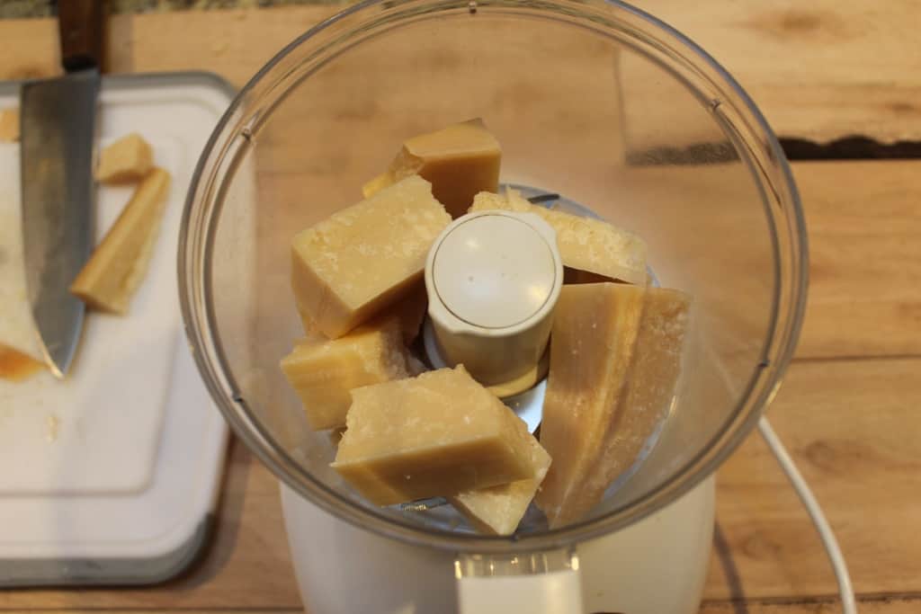 Better For You Grating Your Own Parmesan Cheese