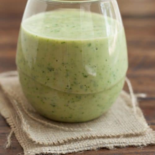 Green Monster Banana Spinach Avocado Smoothie Recipe - Meal Planning Magic