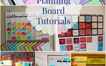 8 Meal Planning Board Tutorials