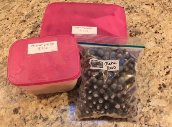 5 Tips to Organize Your Freezer | Label Your Foods for the Freezer! Reusable labels are perfect too! | | Meal Planning Magic