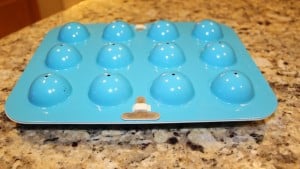 blue cake pop pan from Nordicware