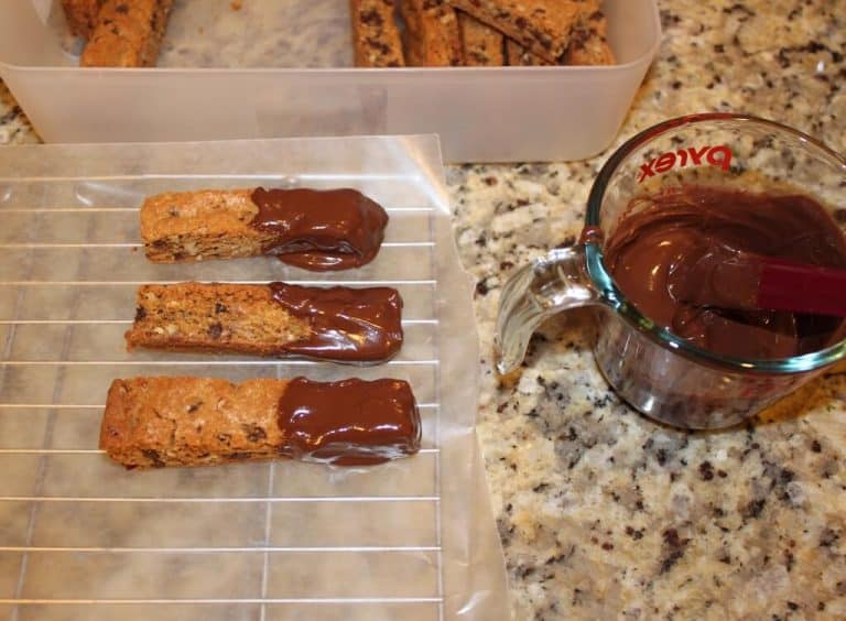 Chocolate Chip Cookie Biscotti