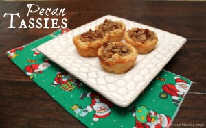 Pecan Tassies - Simple, classic holiday cookies that are easy to make! | Meal Planning Magic