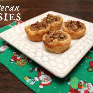 Pecan Tassies - Simple, classic holiday cookies that are easy to make! | Meal Planning Magic