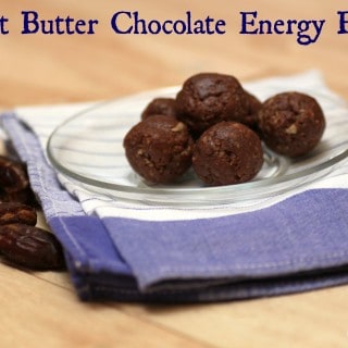 Peanut Butter Chocolate No Bake Energy Bites--made using Dates! | #EatA2ZRecipeChallenge #vegan | Meal Planning Magic
