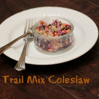 Trail Mix Coleslaw | Meal Planning Magic | #eatarainbow