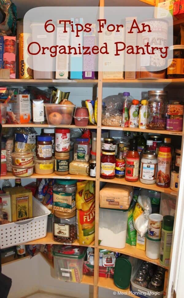 Organized Pantry