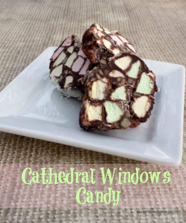 Cathedral Windows Candy with just 5 ingredients! | 12 Weeks Christmas Treats | Recipe from MealPlanningMagic.com