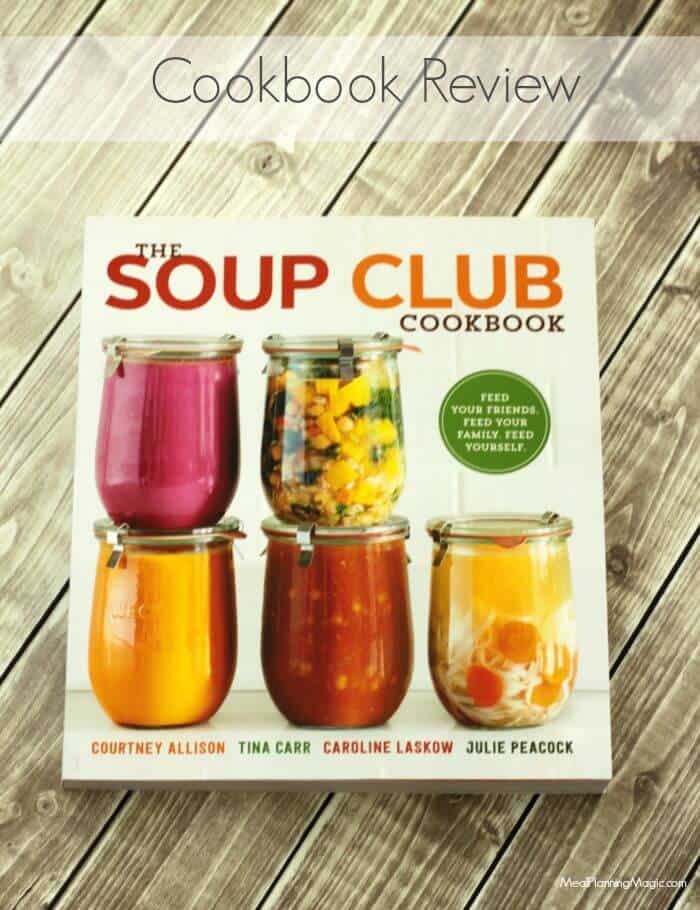 The Soup Club Cookbook Review plus Creamy, Fresh and Simple Roasted Broccoli Soup | Recipe at MealPlanningMagic.com