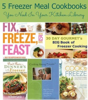 Freezer Meal Cookbooks