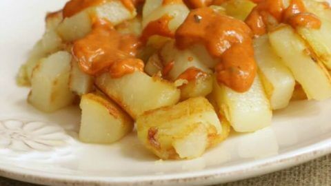Easy Patatas Bravas Recipe And Tasteofspain