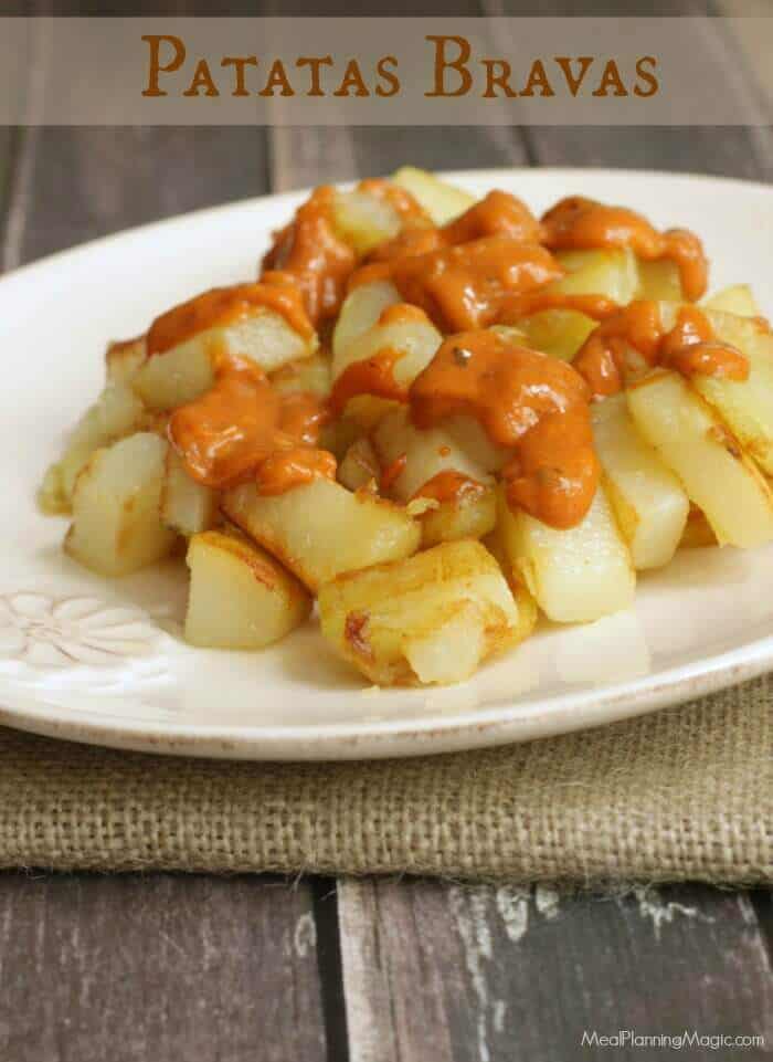 Easy Patatas Bravas Recipe And Tasteofspain