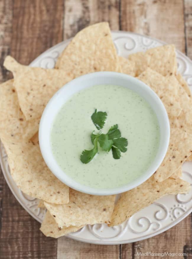 creamy jalapeno ranch dip-top view-resized