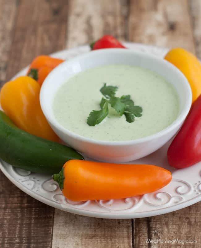 Creamy Jalapeno Ranch Dip