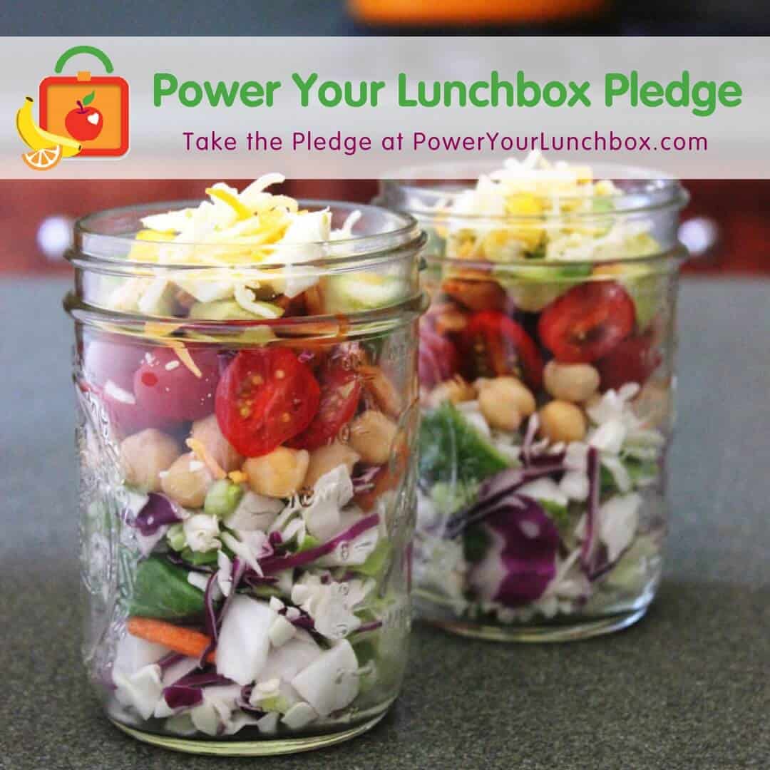 Power Your Lunchbox Campaign and BBQ Chicken Chopped Salad Recipe