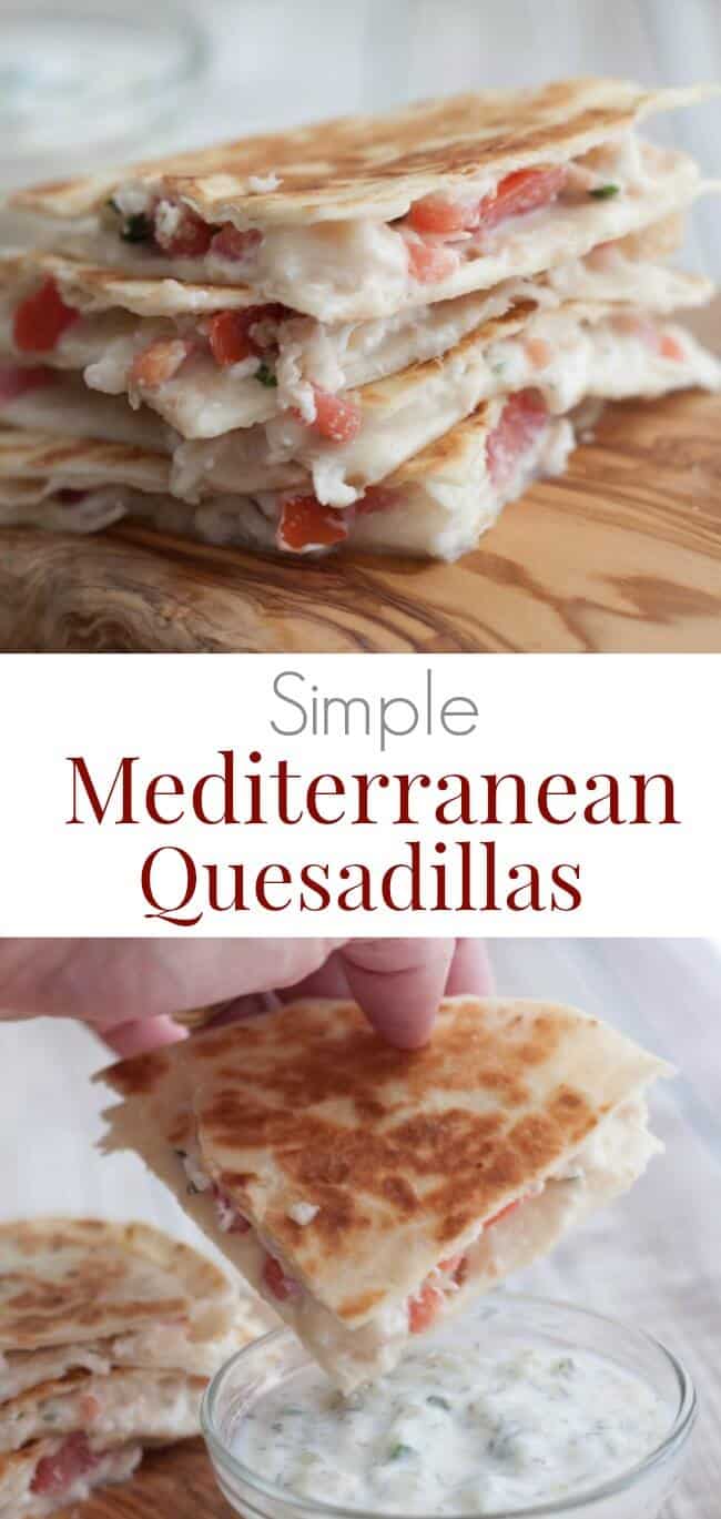 Simple Mediterranean Quesadillas Strong Are A Delicious Twist On Traditional And Simple Mediterranean Quesadillas Strong Are A Delicious Twist On Traditional And