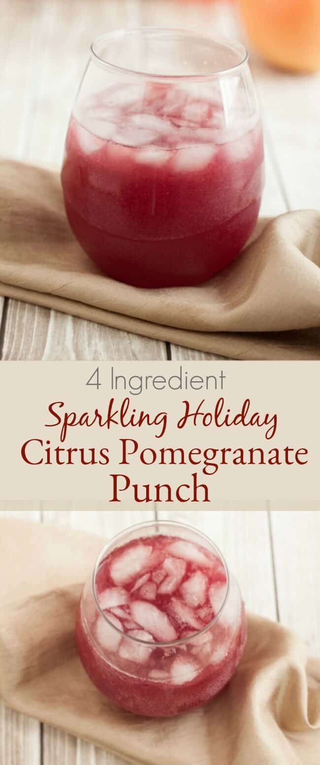 Holiday Punch (Made with 4-ingredients!)