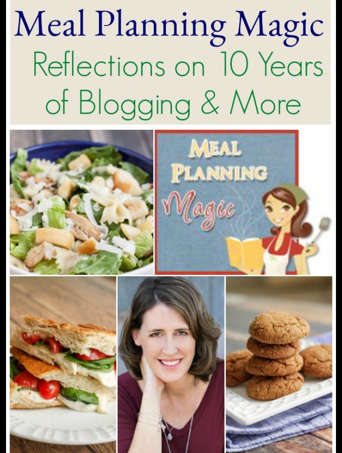 I've learned and gained so much in the last ten years so here, I share my Meal Planning Magic: Reflections on 10 Years of Blogging highs and lows. Enjoy!