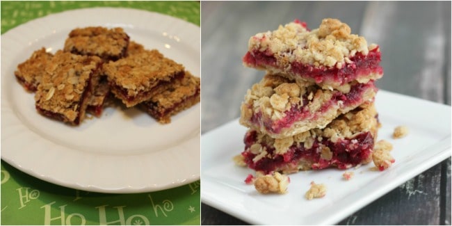 Cranberry Crumble Bars