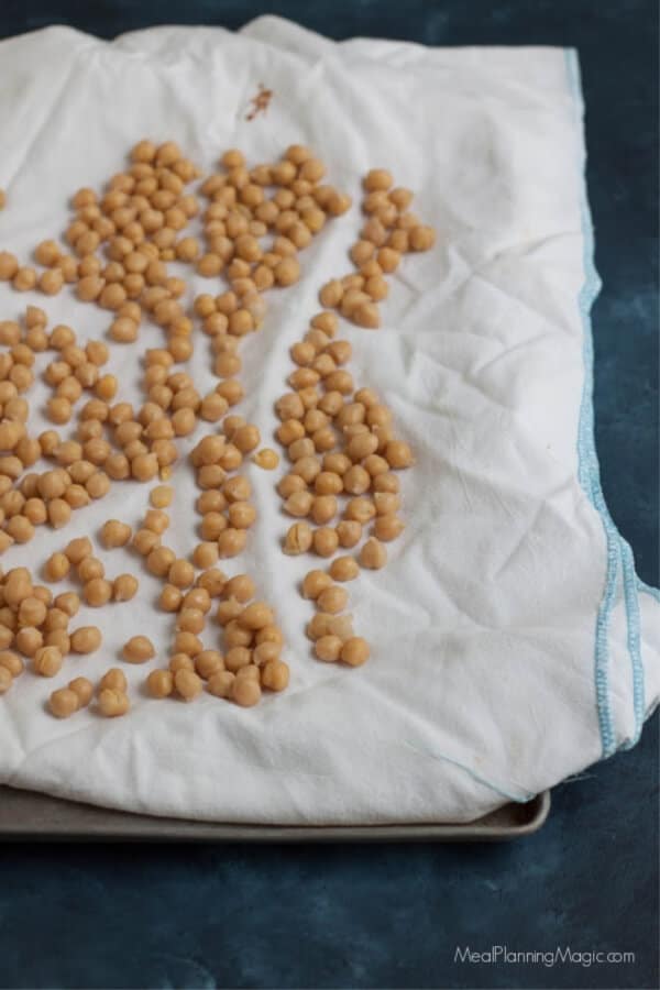 Simple Cinnamon Honey Roasted Garbanzo Beans are a delicious and nutritious snack idea perfect for anytime.