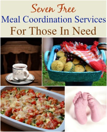 Helping those in time of need can seem overwhelming but these free online services How to Organize Meals for Friends, Family and Those In Need make it easy!