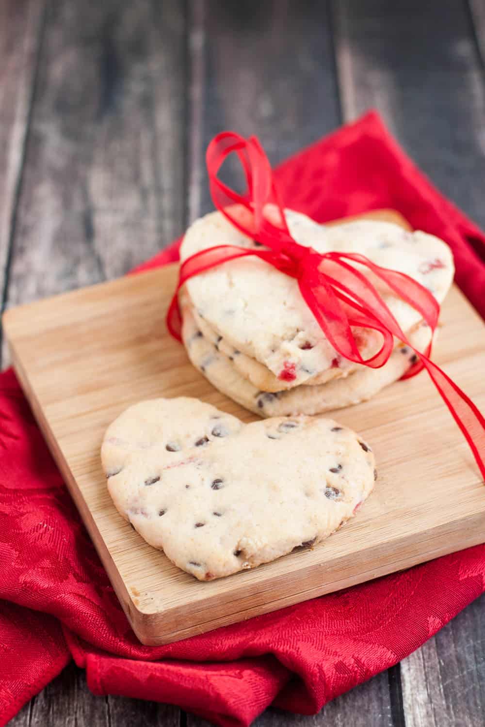 Cherry Chip Cookies - i am baker