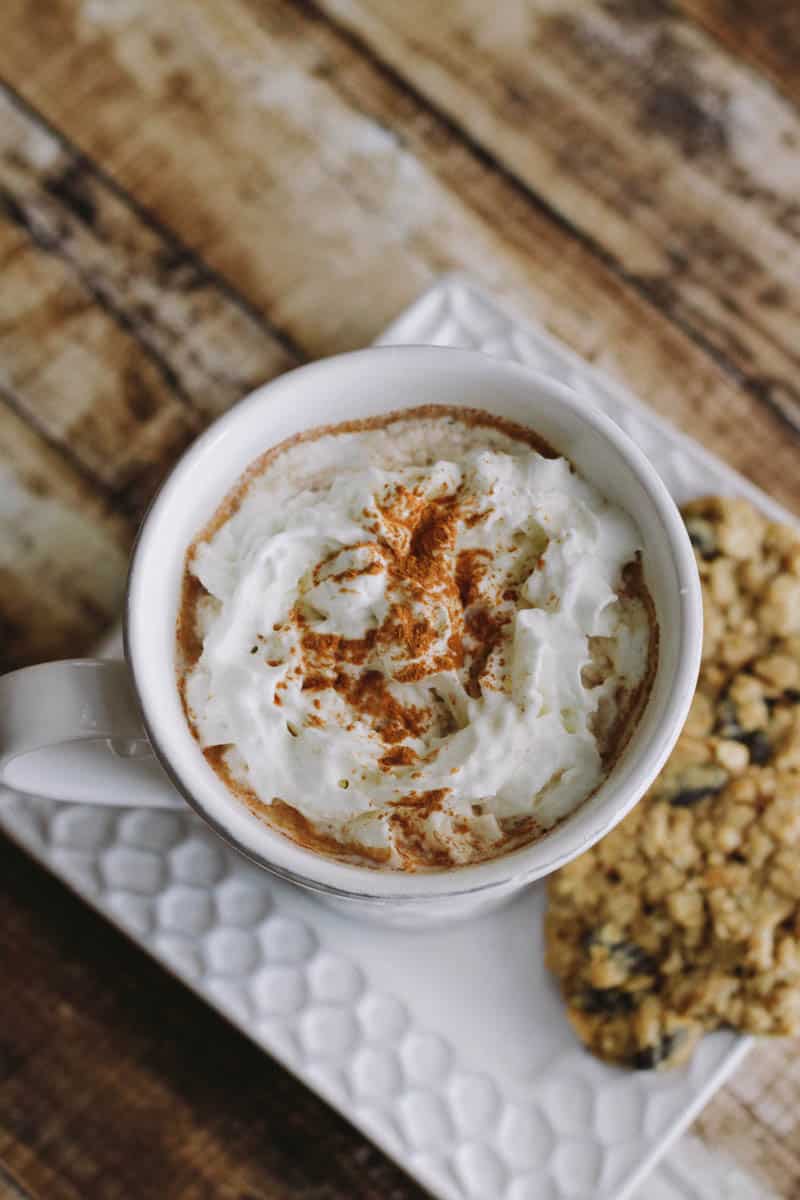 Warm Oatmeal Cookie Hot Cocoa
