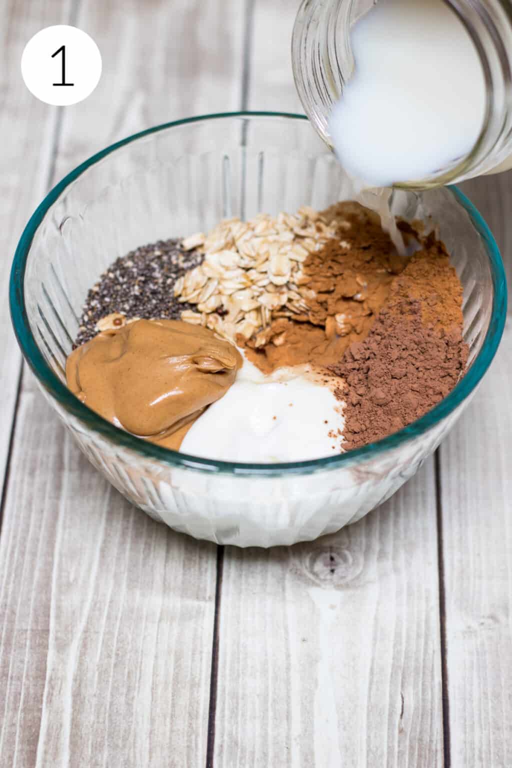 Cinnamon Chocolate Peanut Butter Overnight Oats Meal Planning Magic