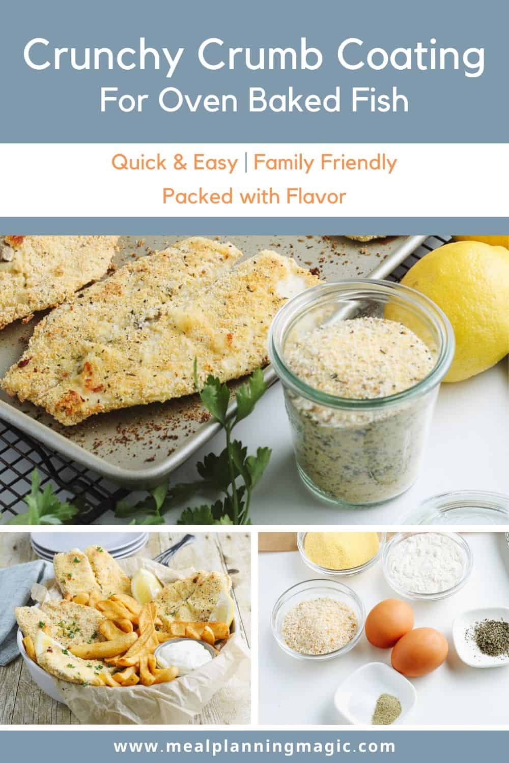 Crunchy Oven Fried Breaded Tilapia Meal Planning Magic