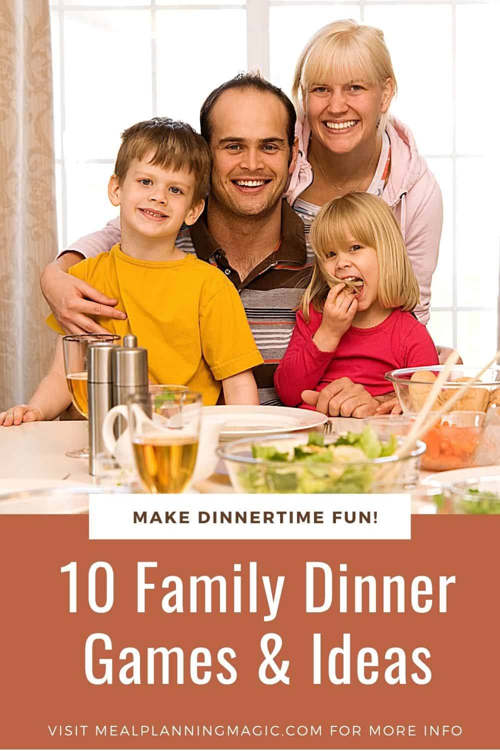 10 Fun Family Dinner Games and Ideas - Meal Planning Magic