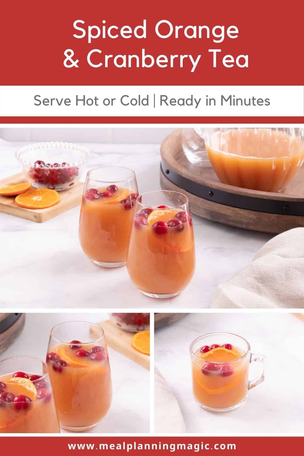 Orange Cranberry Tea Recipe Meal Planning Magic