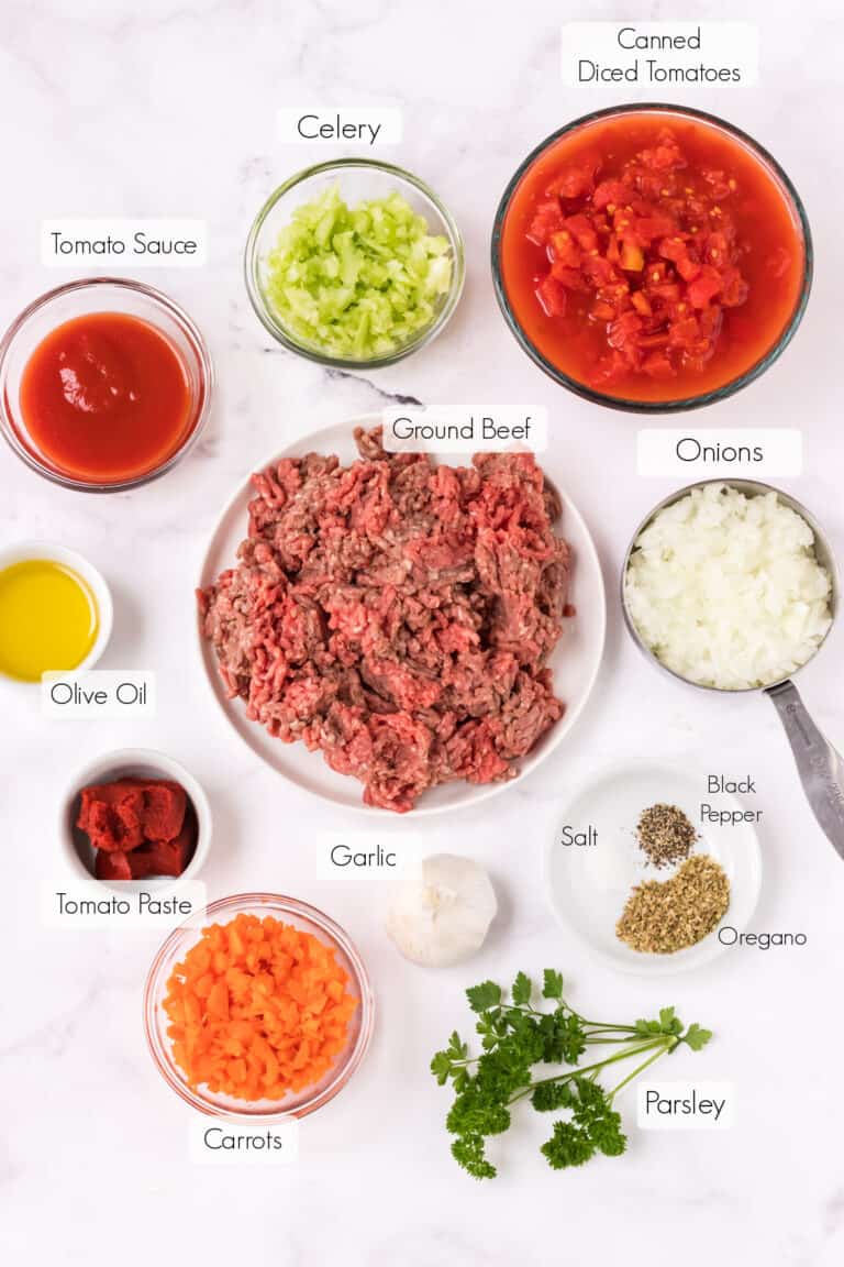 Homemade Spaghetti Meat Sauce Meal Planning Magic