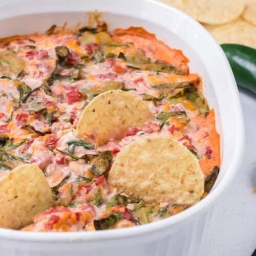 AllNatural Spinach Queso Dip Meal Planning Magic